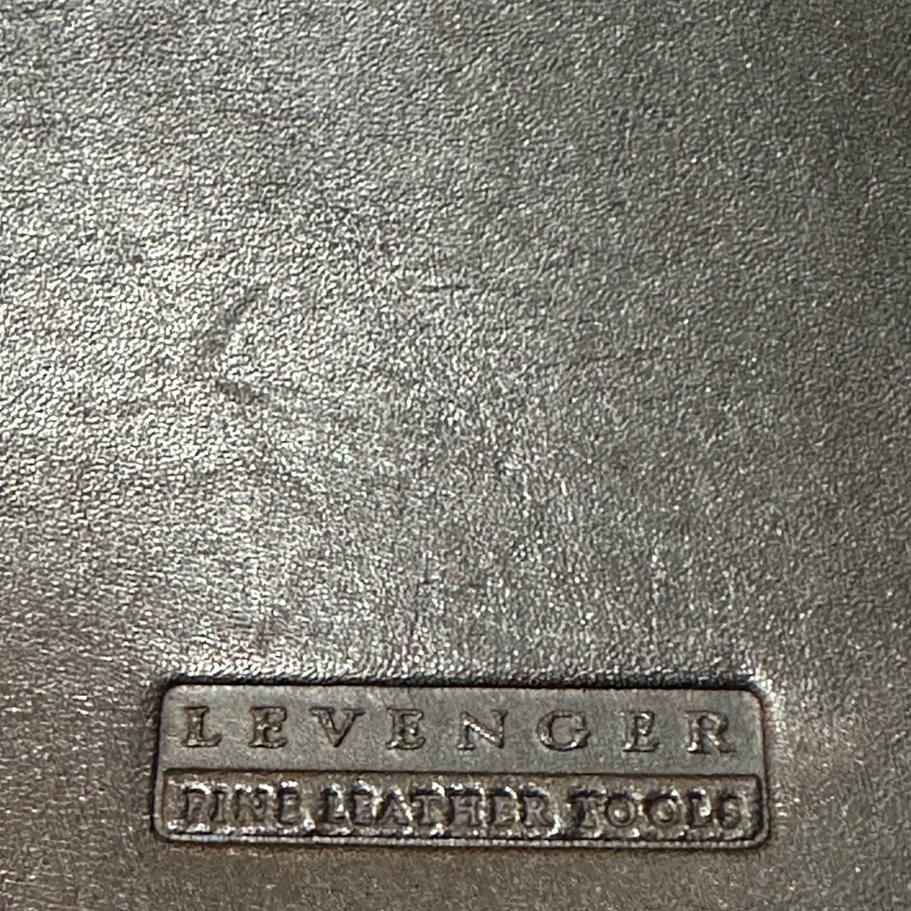 Levenger Black Leather Bag - Picture 3 of 7